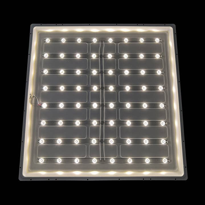 LED-Hintergrundbeleuchtetes Panel, 595x595x30mm, 4000 Lumen, 6000K, 40W, flimmerfreier CE-Treiber, ultraschlankes Design, 3 Jahre Garantie | 2er-Pack für den Großhandel von ENER-J