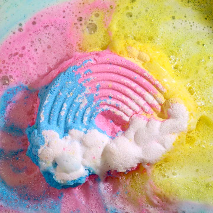 AWGifts Europe - Wholesale Bath Bomb/Fizz - 8x Cloud Bathbomb 95g - Mango3