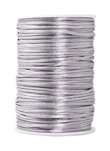 Mandala Crafts - Wholesale Craft Supplies - Mandala Crafts Satin Rattail Cord String from Nylon for Chinese Knot, Macramé, Trim, Jewelry Making17