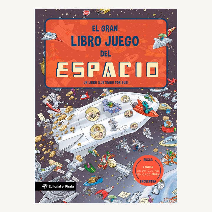 THE GREAT SPACE GAME BOOK: Game book/3-8 years for wholesale by Editorial El Pirata