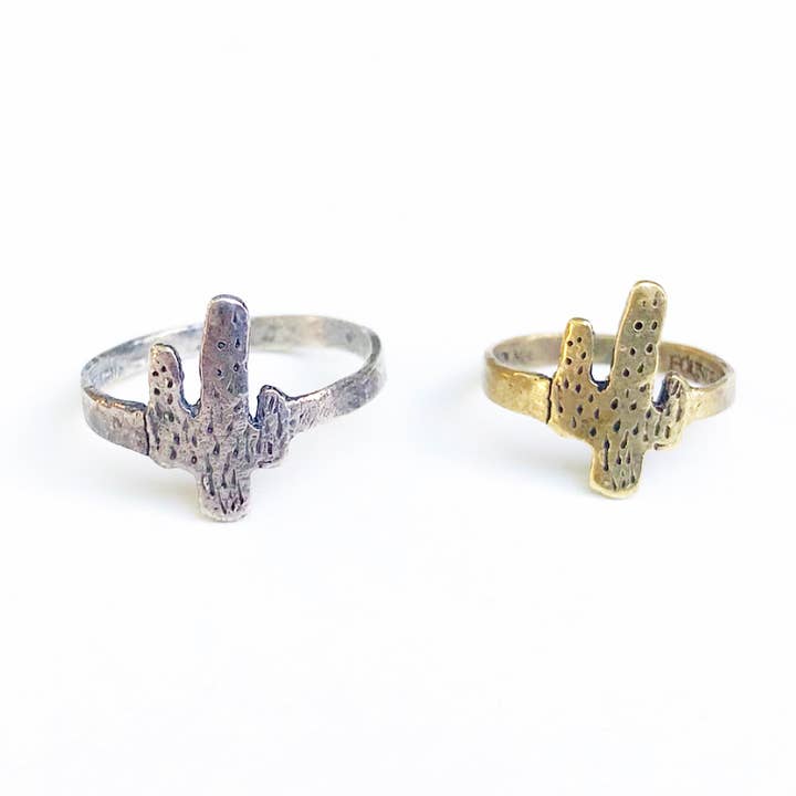 Itty Cactus Ring for wholesale by Freedumb Founded