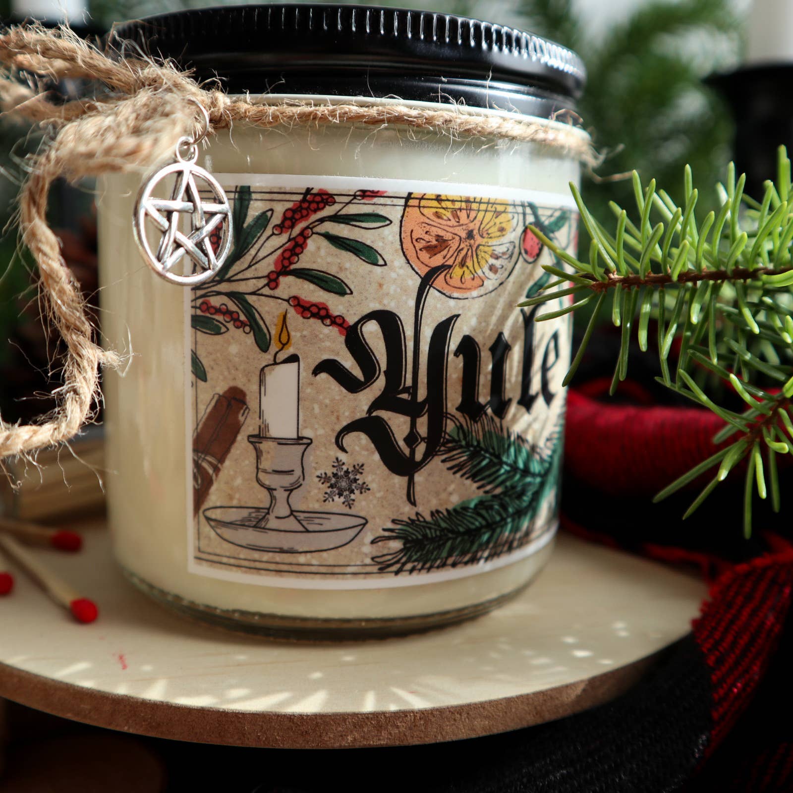 Drop Dead Candles - Vente Bougie en bocal - Bougie de Noël en pot de Noël7