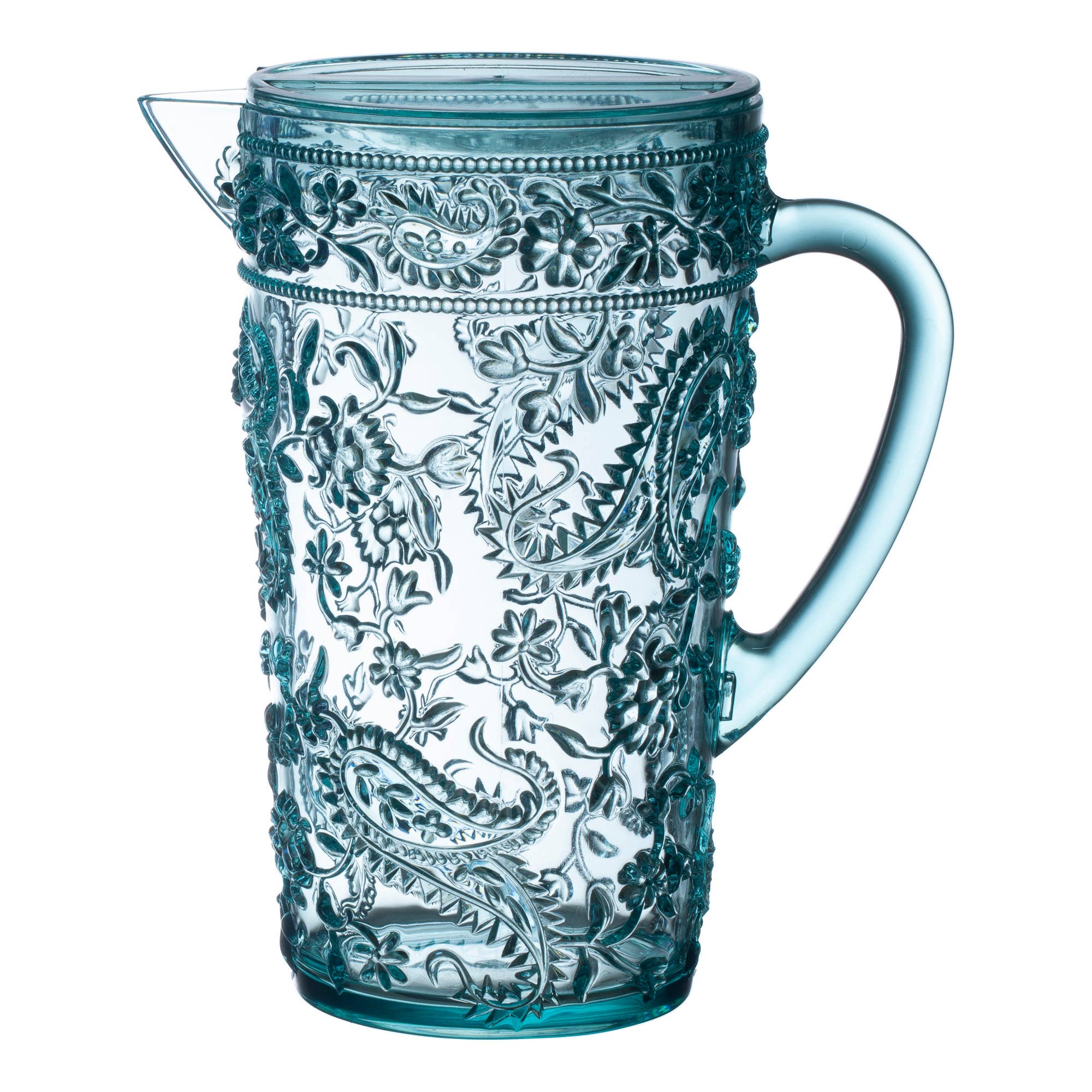 LeadingWare - Wholesale Pitcher - AC-1016 - 2 QT. Paisley Pitcher3