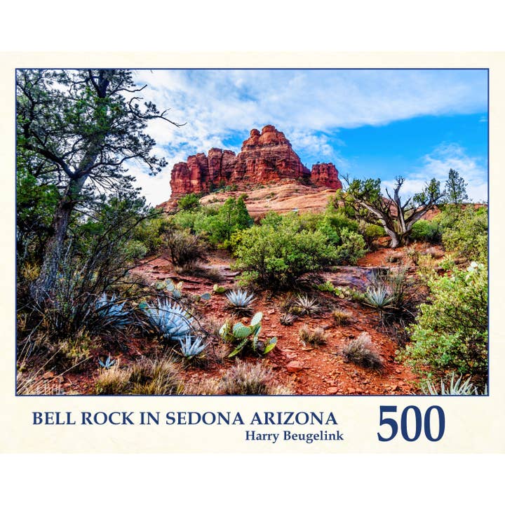 Bell Rock In Sedona Arizona-500 piece Jigsaw Puzzle for wholesale by Tau Puzzles