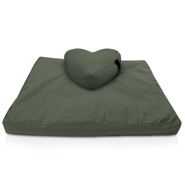 Bean Products - Wholesale Meditation Supplies - Zafu + Zabuton Meditation Cushion Set - Cotton ..Made in USA25