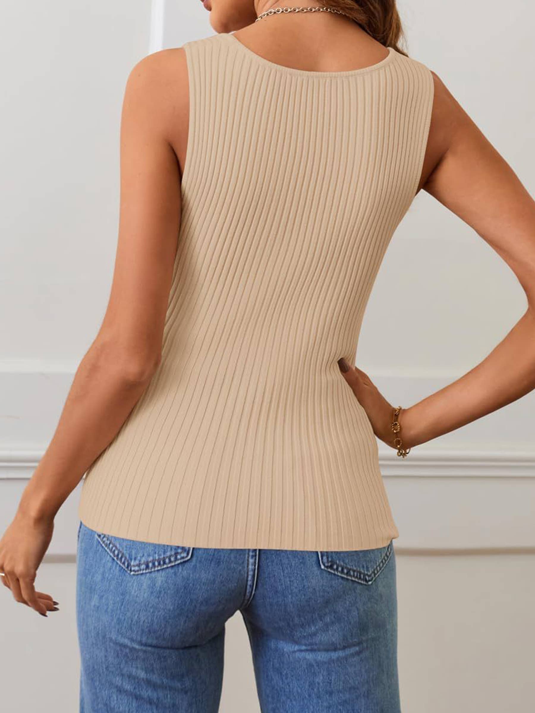 Wholesalesir - Vente Haut de sport – femme - Haut d'exercice sans manches à rayures Pit Stripe à haute élasticité7