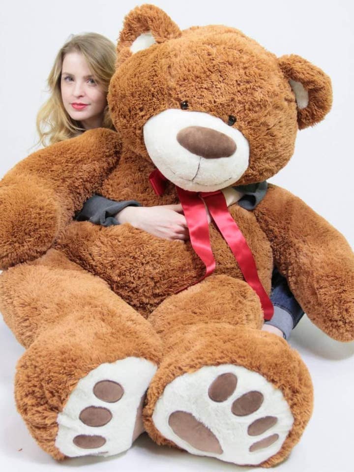 Giant Teddy Bear in Big Box Fully Stuffed & Ready to Hug for wholesale by Big Plush
