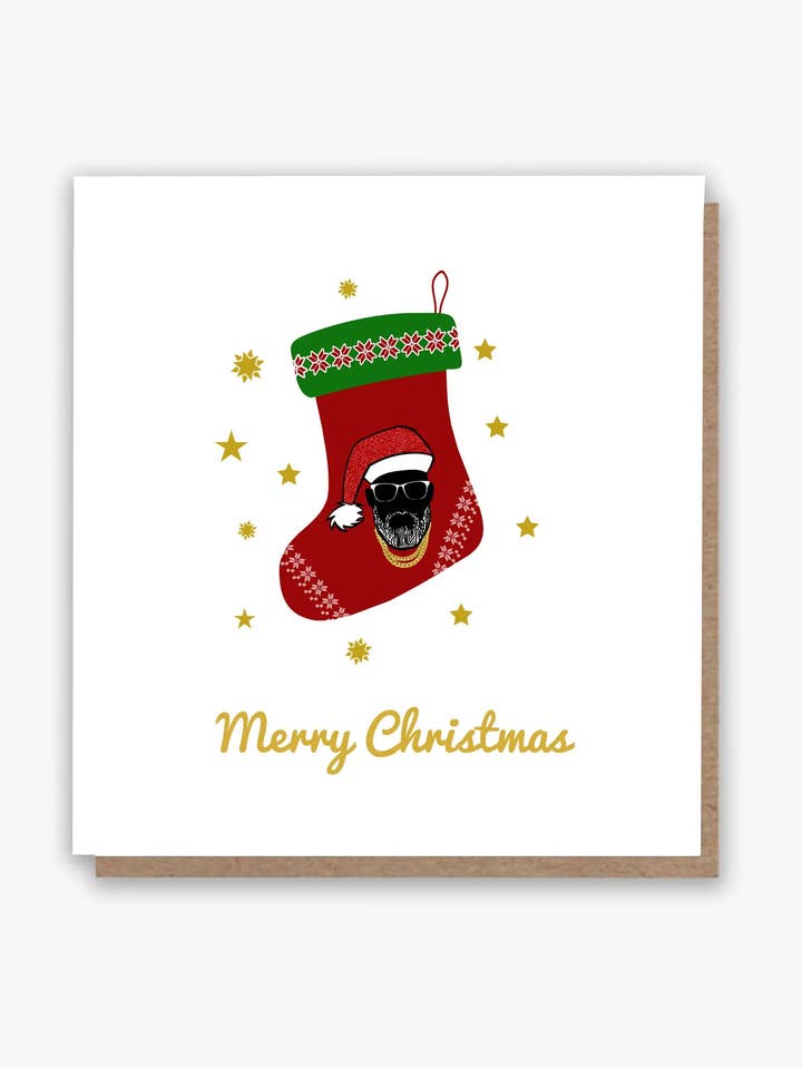 Christmas Stocking Card for wholesale by All Shades