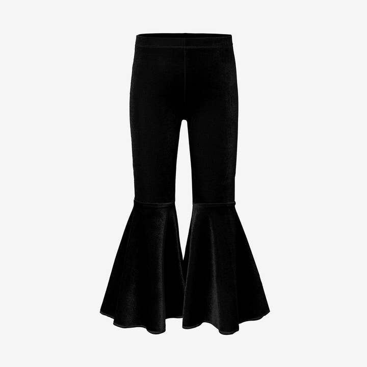 Pantalones deportivos vanguardistas con borde de cuerno para niñas pequeñas para venta al por mayor de PatPat