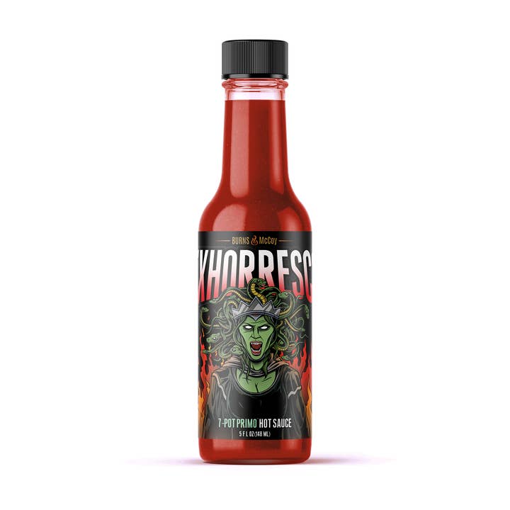 Burns and McCoy Sauce - Wholesale Hot Sauce - Exhorresco-7 Pot Primo Hot Sauce