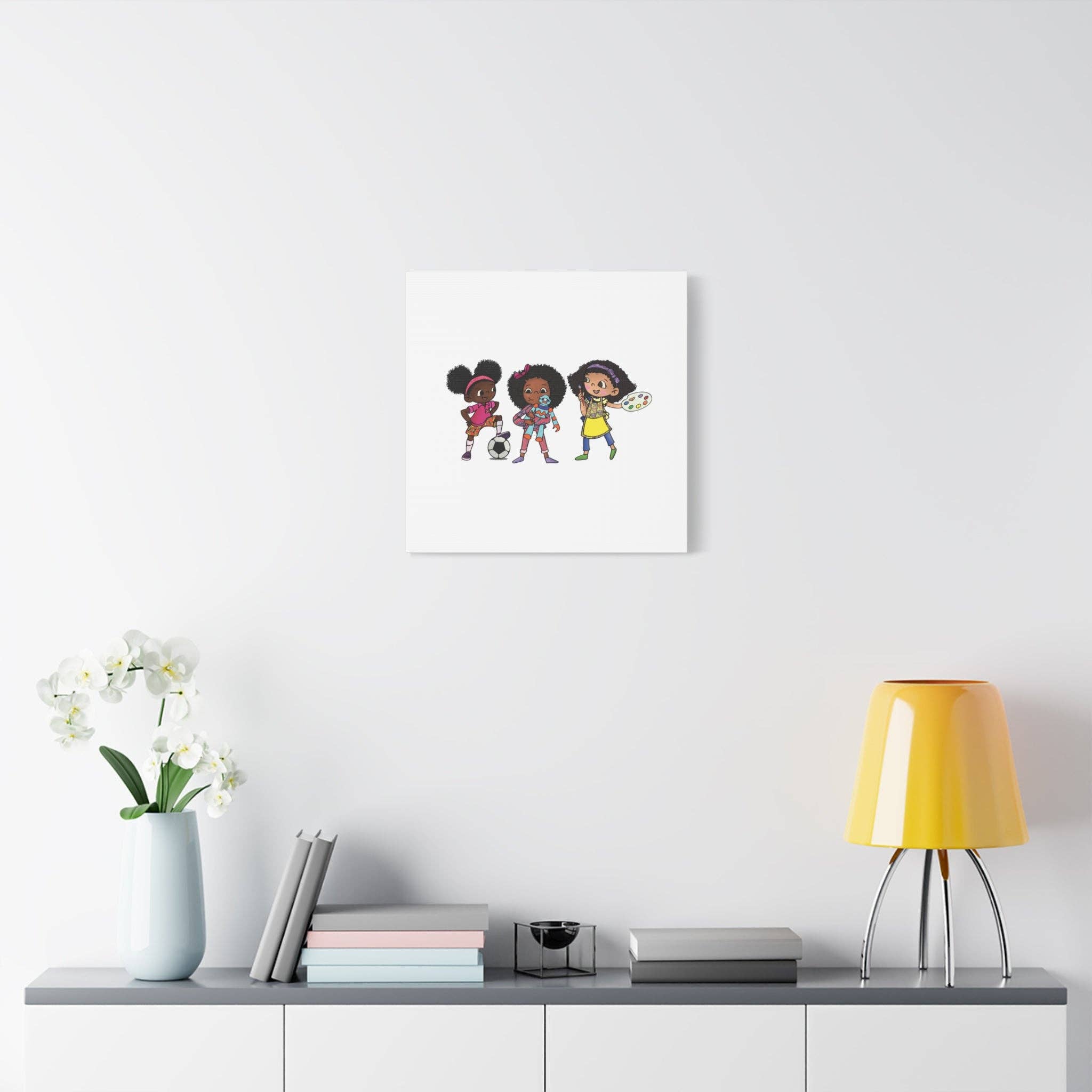 Ikuzi Dolls - Wholesale Art Print - Kids & Baby - Kids' Canvas Wall Art - Playful Characters for Creative Spaces226