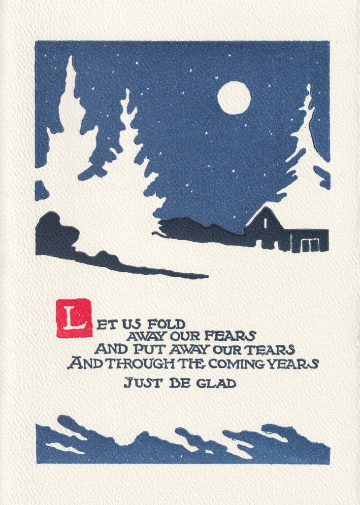 Saturn Press – Engroshandel Julekort – Vær Glad - Feriekasse1