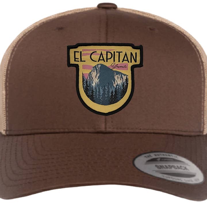 PNW Apparel - Wholesale Trucker Hat - Unisex - El Capitan Yosemite Trucker Hat