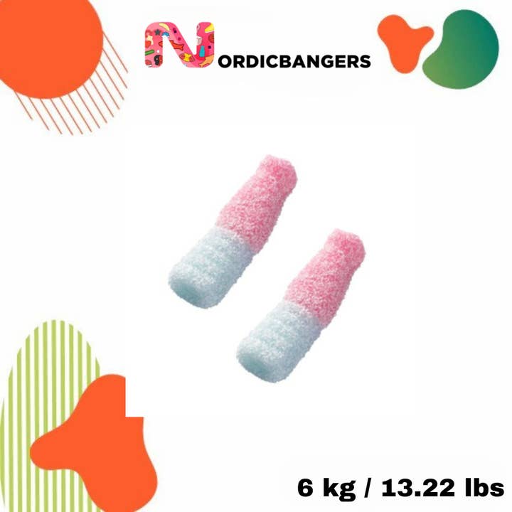 Nordicbangers - Swedish Candy Supply - Wholesale Gummy - Swedish Candy - Fizzy bottle1