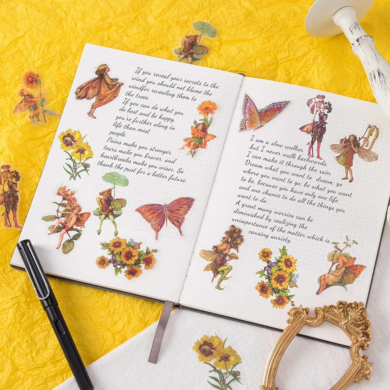 Magnifique Hearts - Wholesale Sticker - Fairy Sticker Set for Collage Planners Scrapbook Cards Tags3