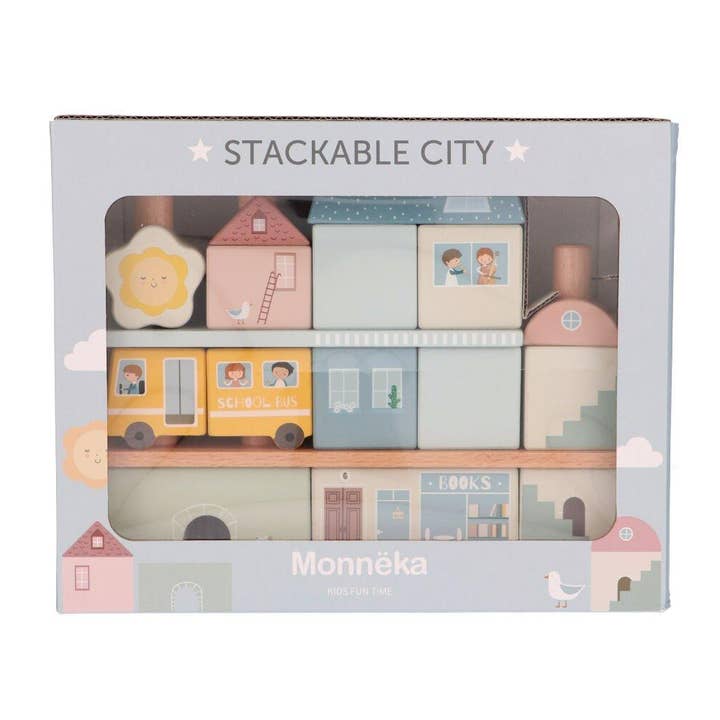Tutete - Vente Cubes de jeu – enfant et bébé - Ville Empilable Naissance