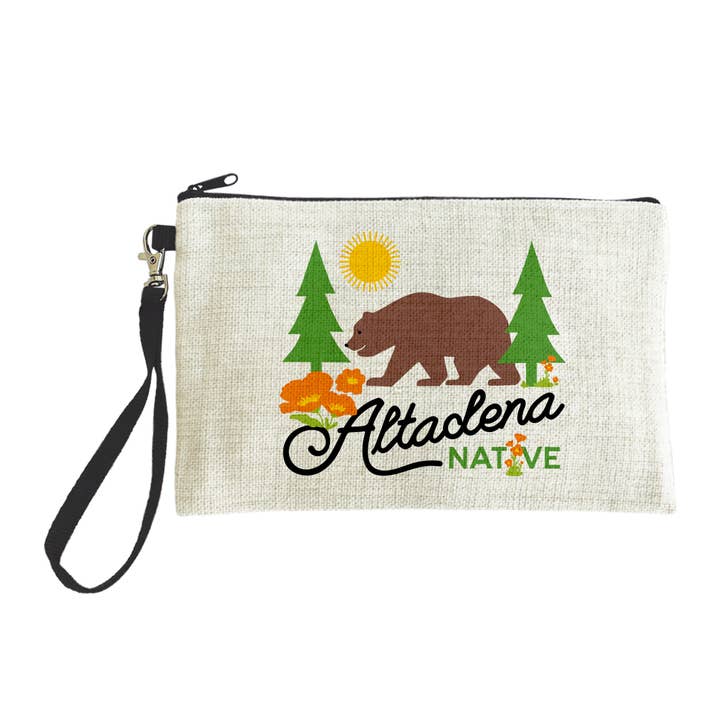 Pedido Especial - Estuche con Cremallera de Oso Nativo de Altadena para Sidecca para venta al por mayor de Rock Scissor Paper