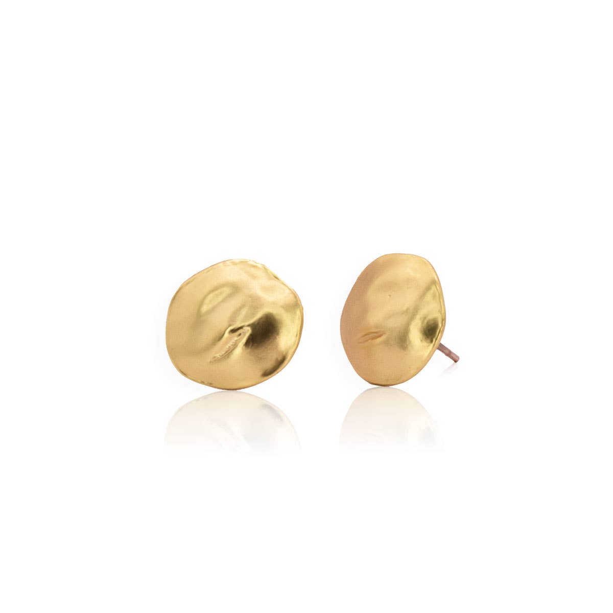 KARINE SULTAN - Wholesale Stud/Post Earrings - Round Shell Stud0