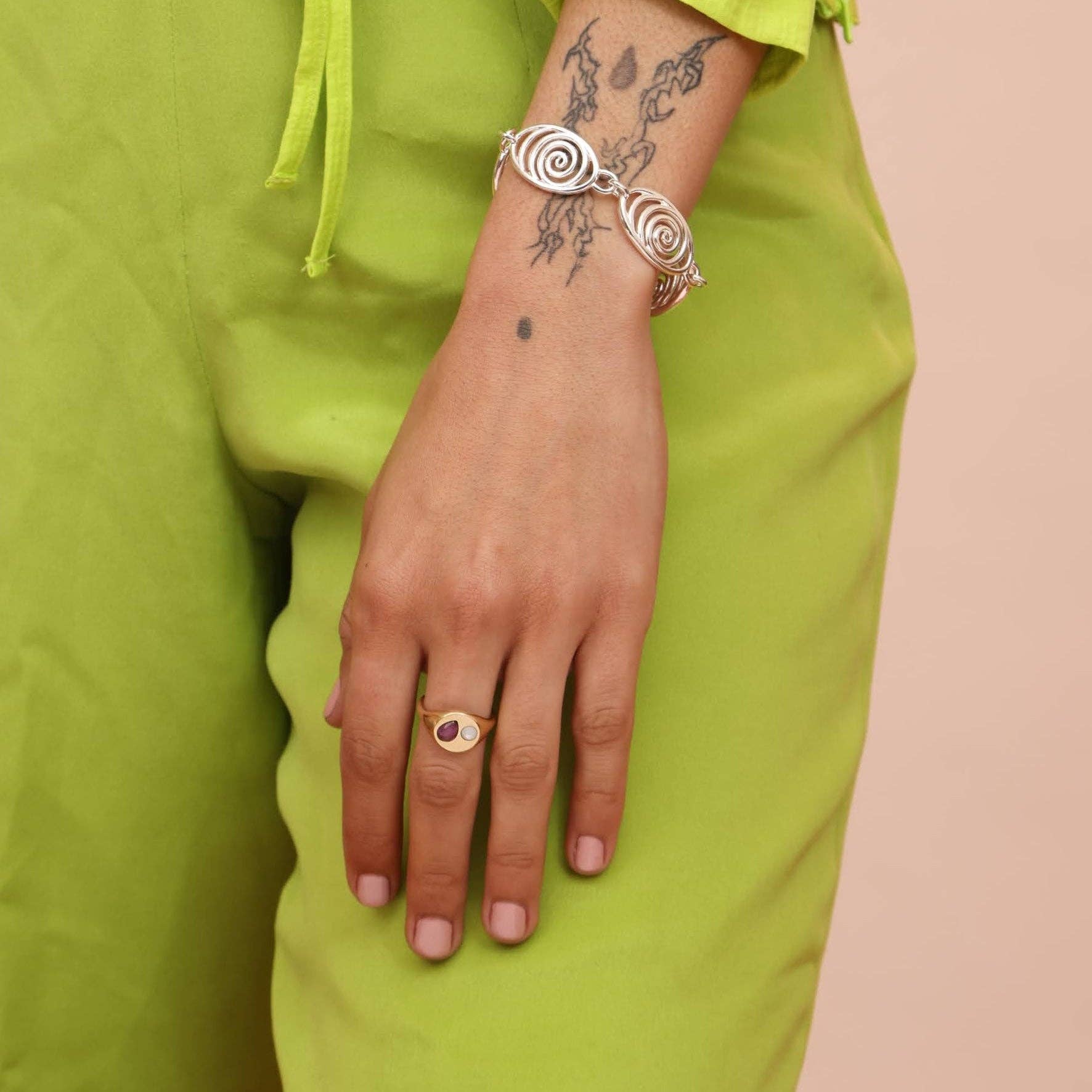 Take Shape Studio - Wholesale Signet Ring - Teardrop Signet0