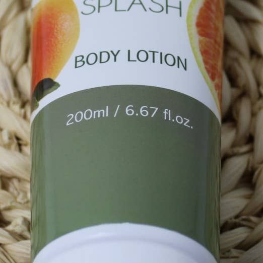 Northwoods Food and Gift Enterprises - Wholesale Body Cream/Lotion - The Laze Spa Citrus Splash Bath and Body Products5