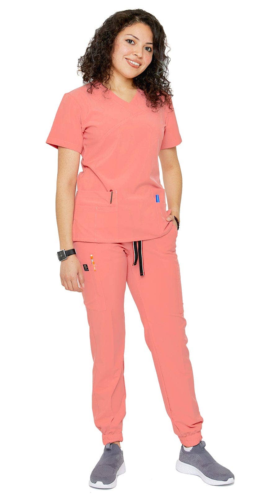 Dress A Med – wholesale Healthcare uniform – Women's – Women's 4-Way Extreme Stretch Jogger Scrubs - Style ST100-JR10