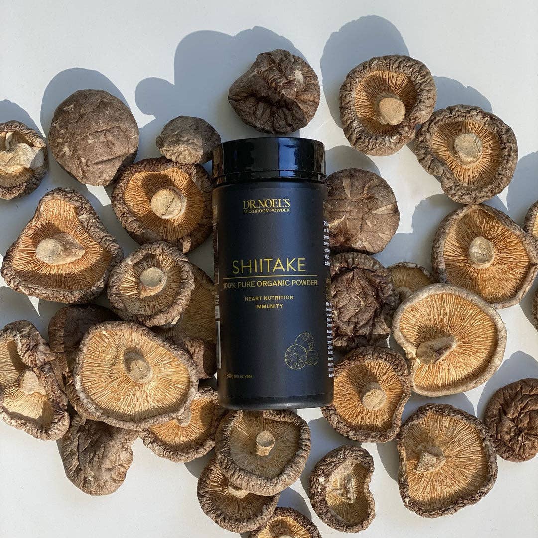 Dr Noel's Mushroom Powder - Wholesale Protein/Superfood Powder - Concentrated Organic Shiitake Mushroom Powder1