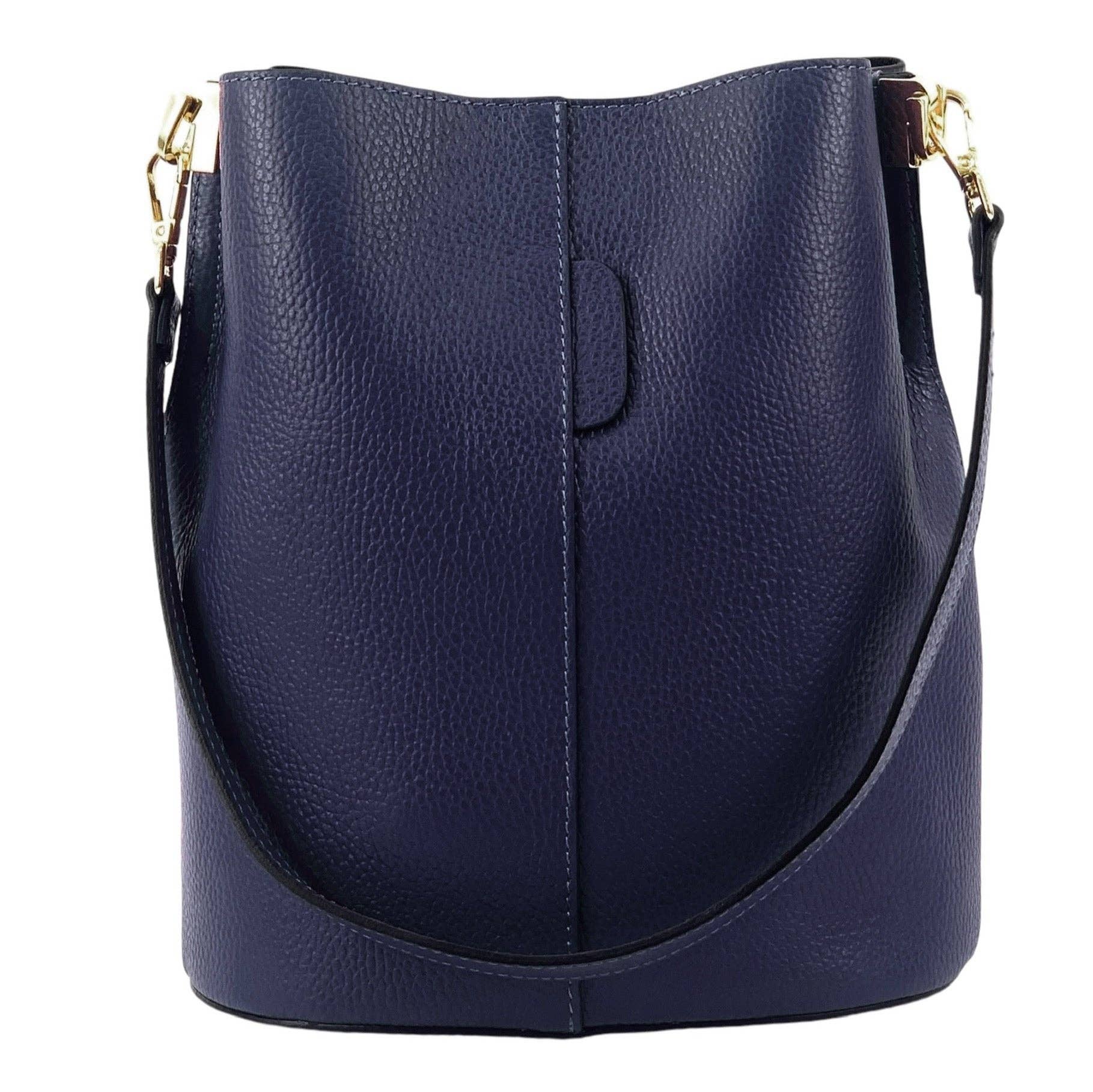 MODARNO - Venta al por mayor Bolso con correa - Mujer - Bolso tipo bucket Giulia de cuero Dollaro genuino MODARNO17