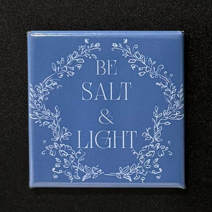 Be Salt and Light Magnet – Faith Gift with Bible Verse for wholesale by The JC Creations