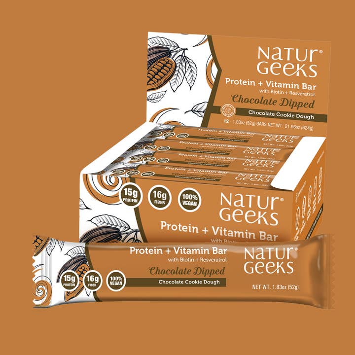 Chocolate Cookie Dough Snack Bar - Vegan Pea Protein for wholesale by Innoviom Brands