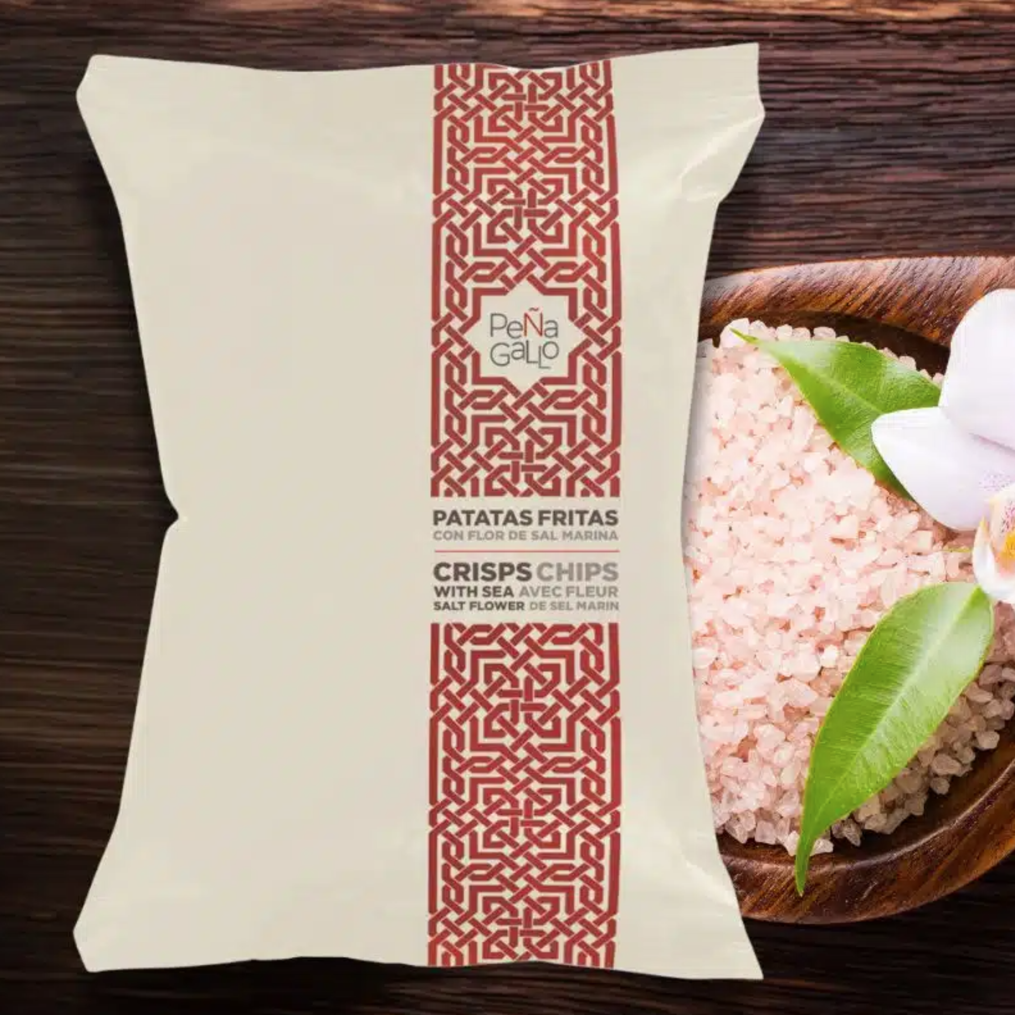 Alta Gama Foods - Wholesale Chips - Peñagallo - Spain - Sea Salt Potato Chips - 4.23 oz1