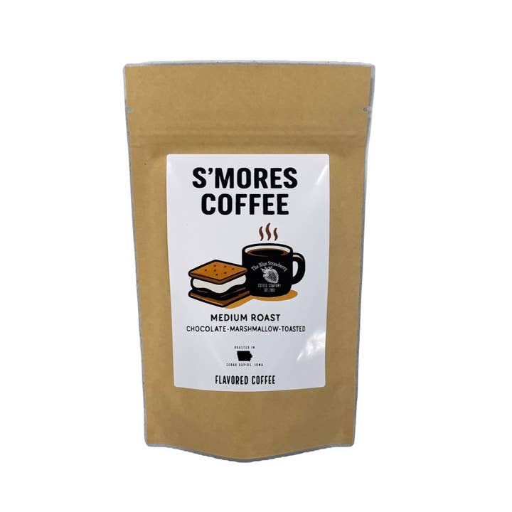The Blue Strawberry Coffee Co - Wholesale Gemalen koffie - S'mores (gearomatiseerde koffie)