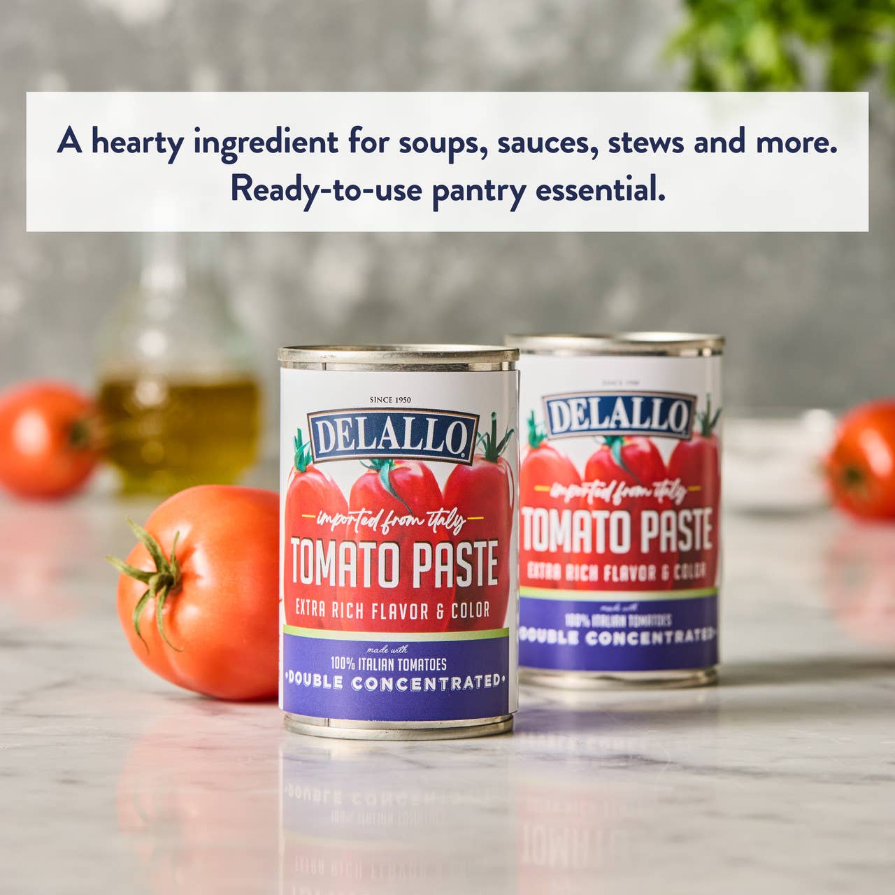 Delallo - Wholesale Pasta Sauce - Imported Tomato Paste (Can)1