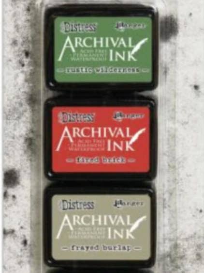 Tim Holtz Distress Archival Mini Ink Kit by Tim Holtz - Ranger for wholesale by ASAP Craft Supplies