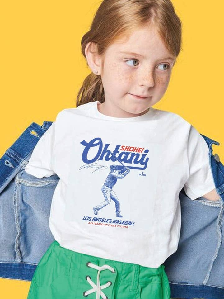 L1297 - OHTANI grafisk tee for engroshandel hos KNOCK ON THE STYLE