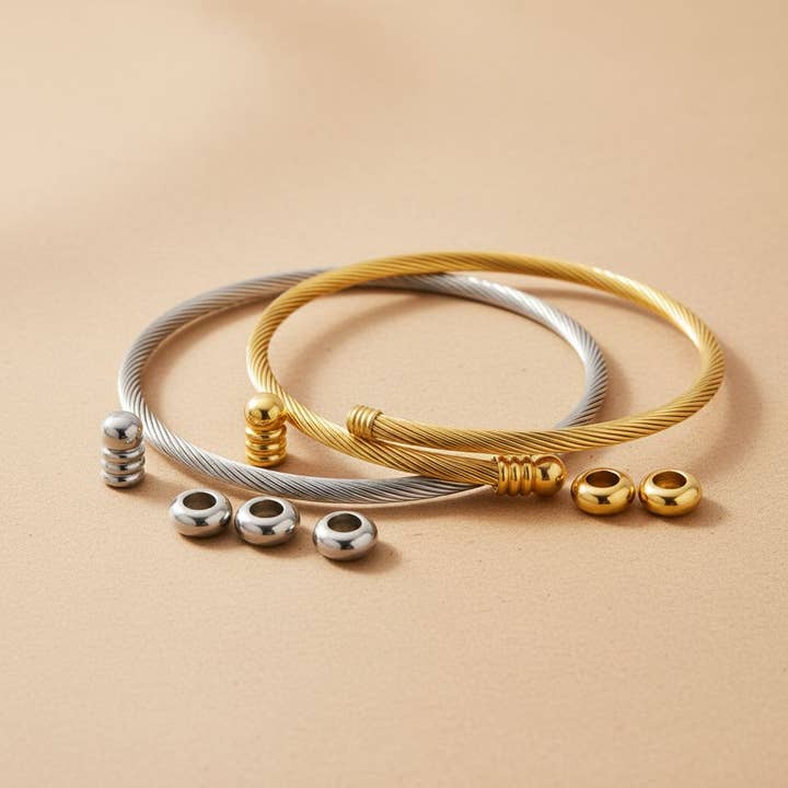 Wire armbånd blandet af elegance og moderne design for engroshandel hos elasisters
