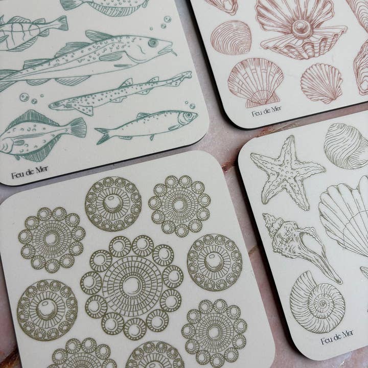 Feu de Mer - Wholesale Coasters - Coaster - Octopus1