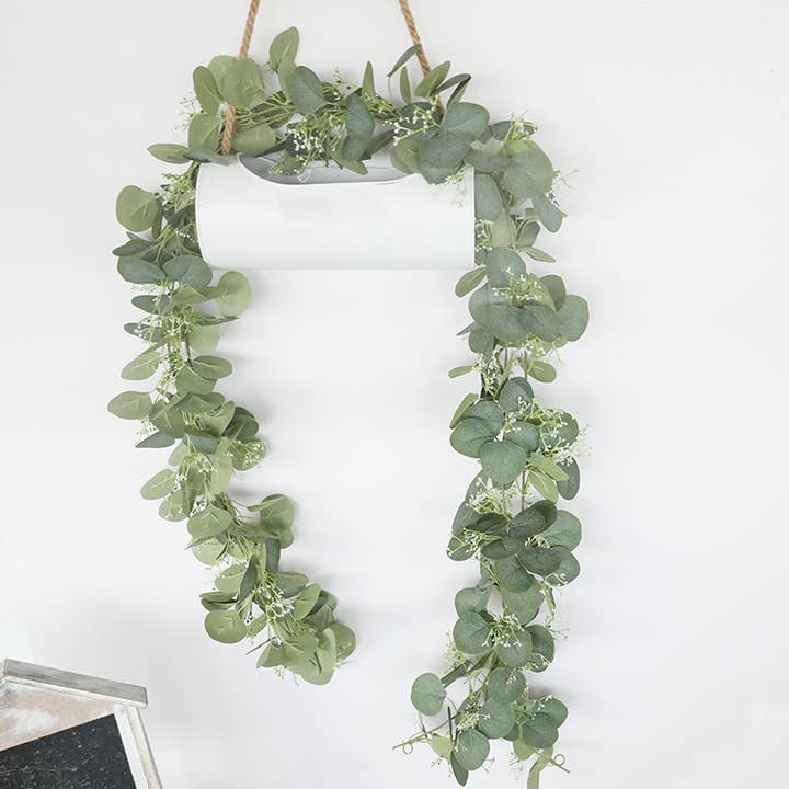 ACNITE(We cover U.S. import duties) - Wholesale Bunting/Garland - Artificial greenery garland Eucalyptus Garland for Wedding4