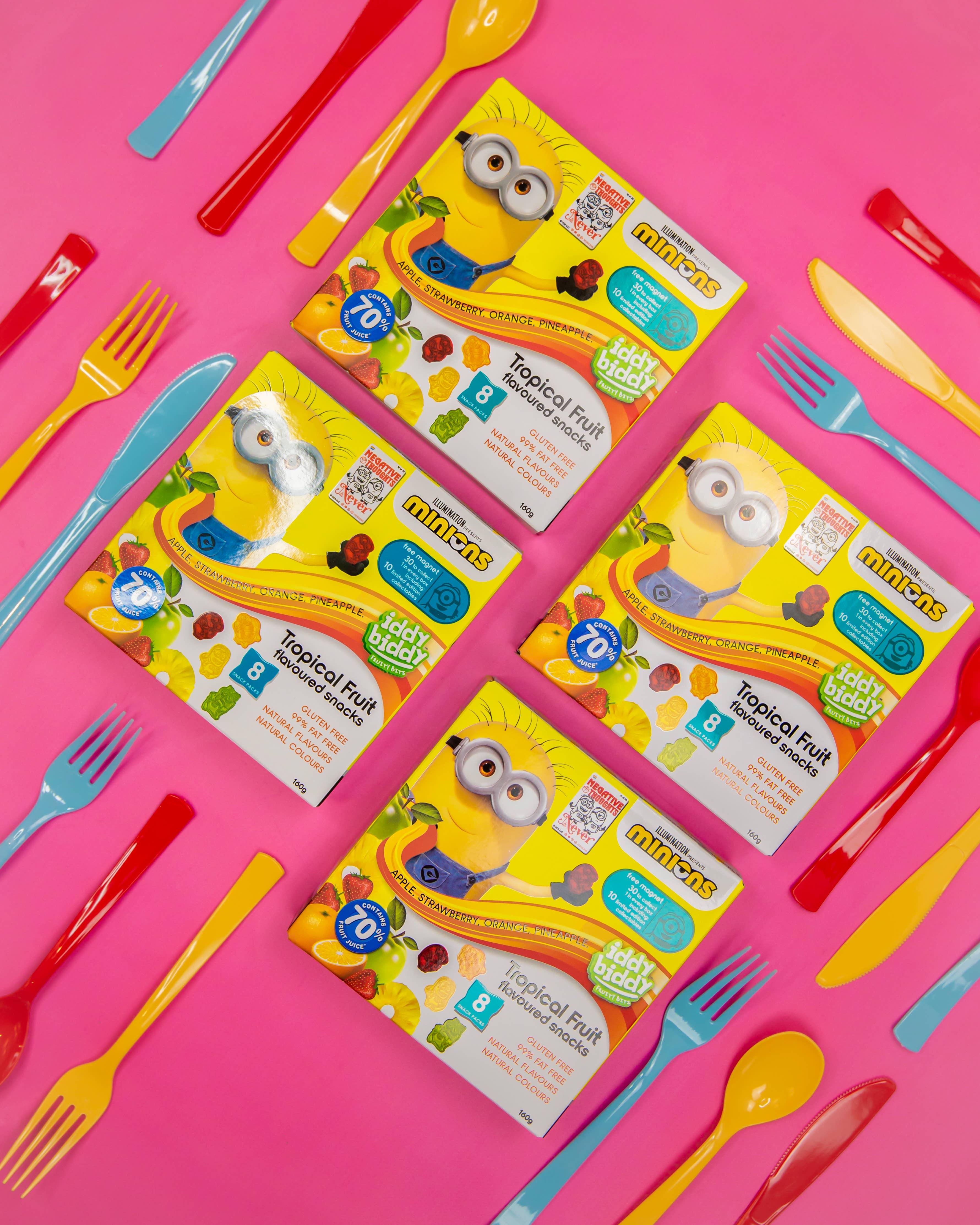 Grill Society - Wholesale Fruit snacks - IDDY BIDDY MINIONS FRUIT SNACKS1