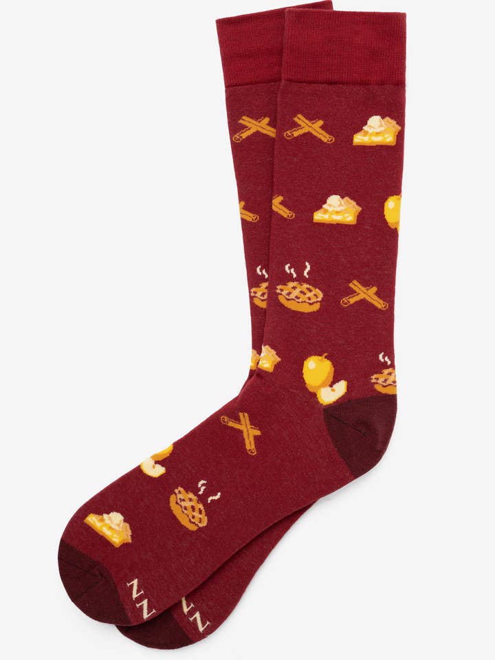 CLOSEOUT des chaussettes en coton cardé Apple of my Pie pour la vente par Alynn