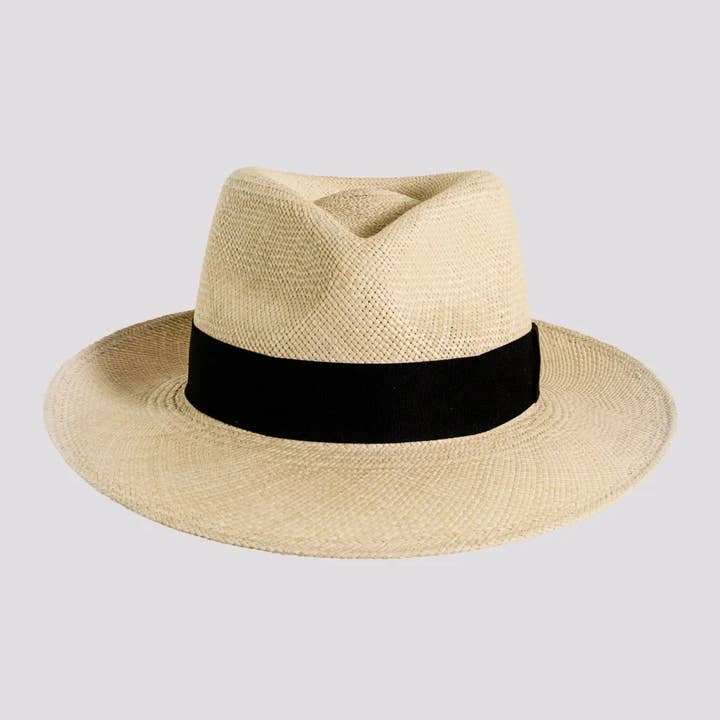 Genuine Panama Fedora Hat - Style Medellin for wholesale by American Hat Makers