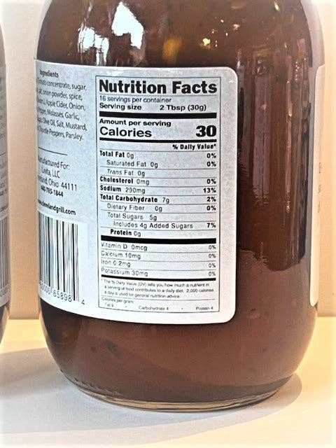 The Blonde Italian - Wholesale BBQ Sauce - BBQ Classic BBQ Sauce1