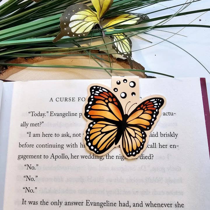 Butterfly Magnetic Bookmark for wholesale by Jennyray illustrations
