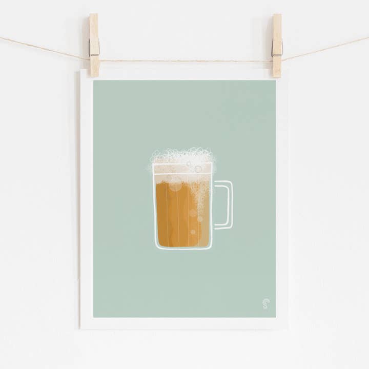 SHAWNA CHAN - Wholesale - Icy Cold Beer Art Print1