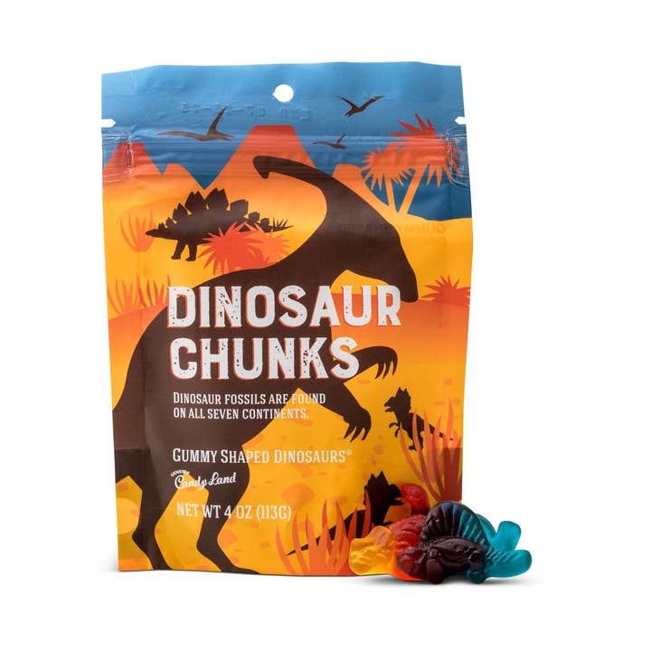 Genesee Candy Land - Wholesale Gummy - Dinosaur Chunks (Gummy Shaped Dinosaurs®)1