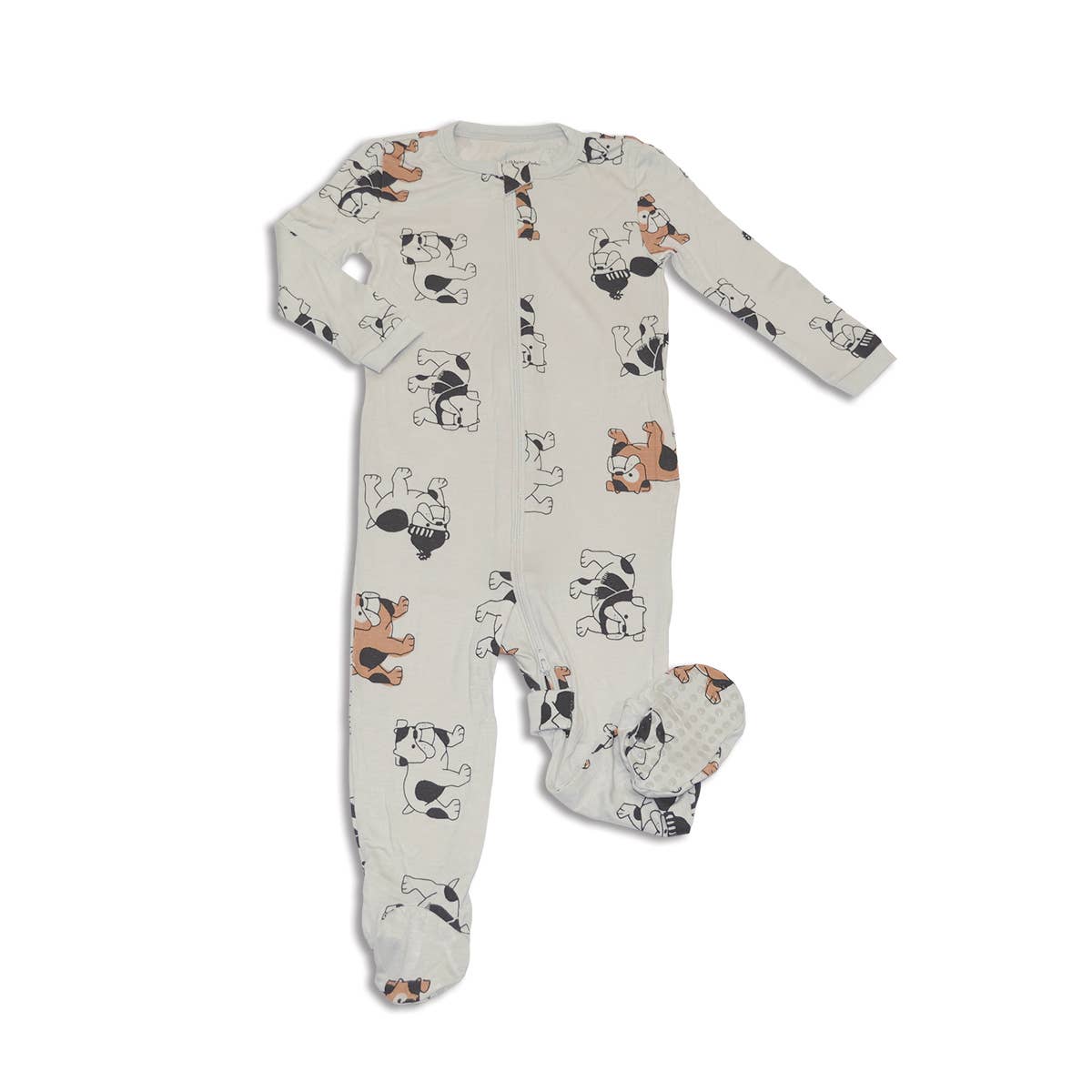 Silkberry Baby - Wholesale Sleepsuit - Baby - Bamboo Baby Zip Up Footed Sleeper0