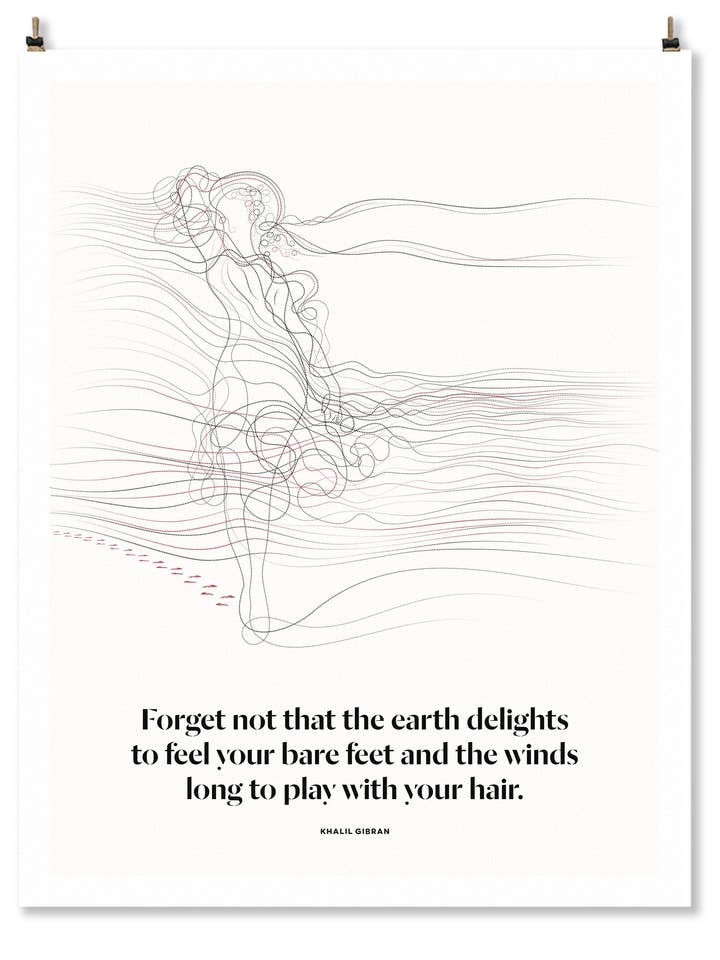Khalil Gibran 11x14 Art Print for wholesale by Obvious State