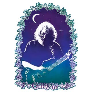 Gypsy Rose - Wholesale Sticker - Grateful Dead Jerry Garcia Under Moon Window Sticker