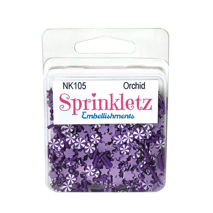Buttons Galore & More - Wholesale Craft supplies - Orchid Polymer Clay Craft Embellishments1