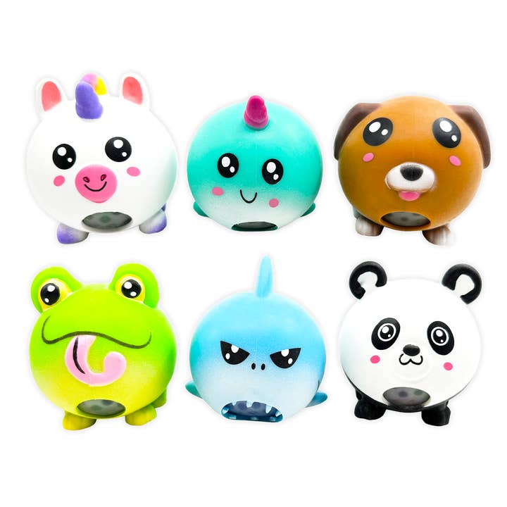 Novelty Brands - Wholesale Squishy Toy - Kids & Baby - SO MUCH FUN POP BELLYZ PLUSH SQUEEZE TOY 12 PIECE DISPLAY