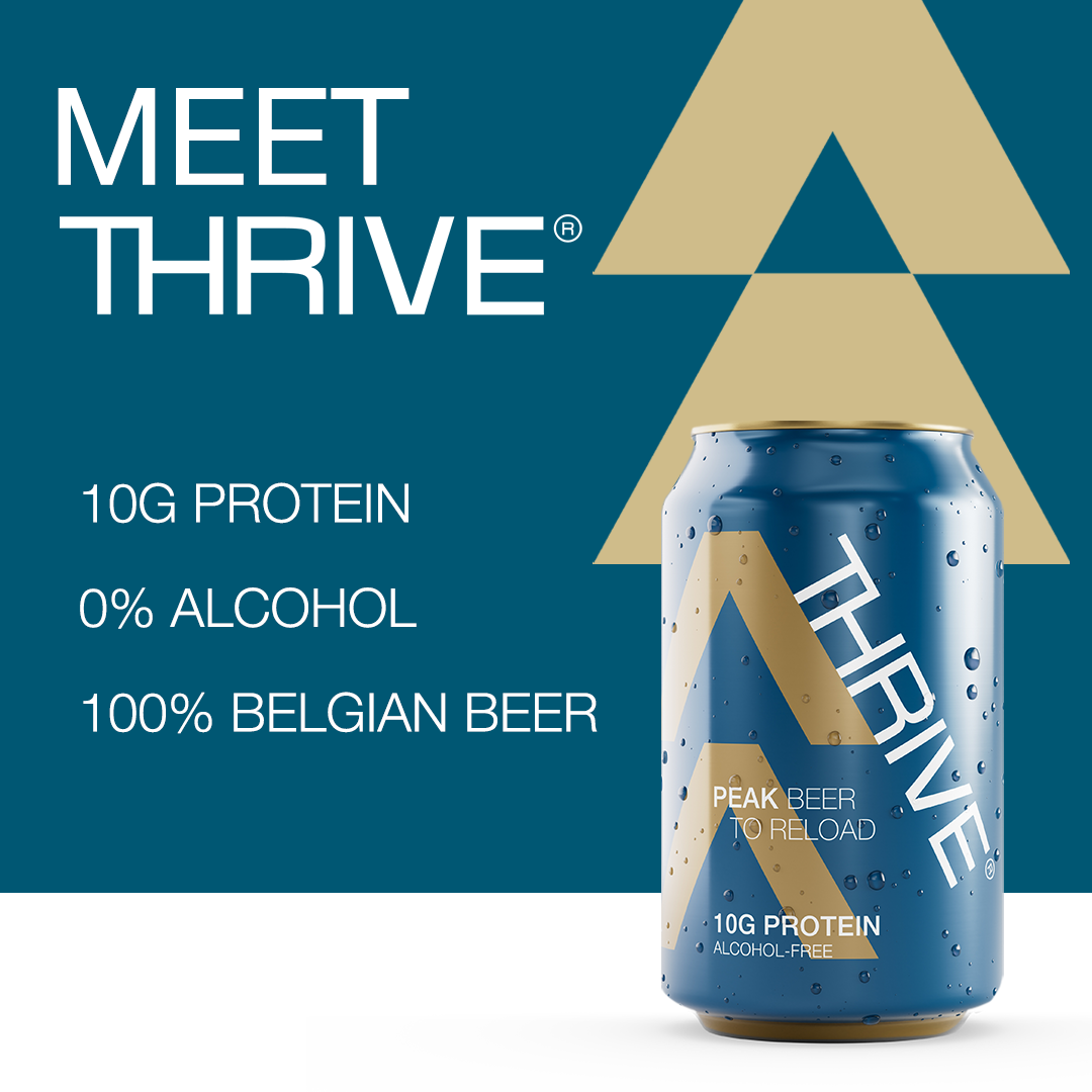 Thrive - Wholesale Sports/Energy Drink - Thrive – Peak Beer Cans - Protein Packed – 48-Pack1